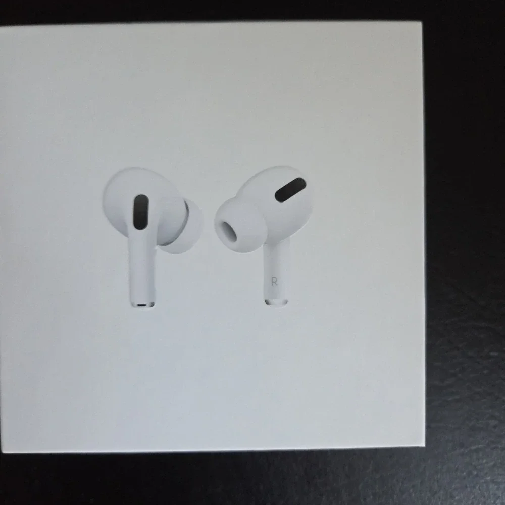 Apple AirPods Pro Wireless Charging Case 1st Gen White w/ Box Fittings Cable CIB